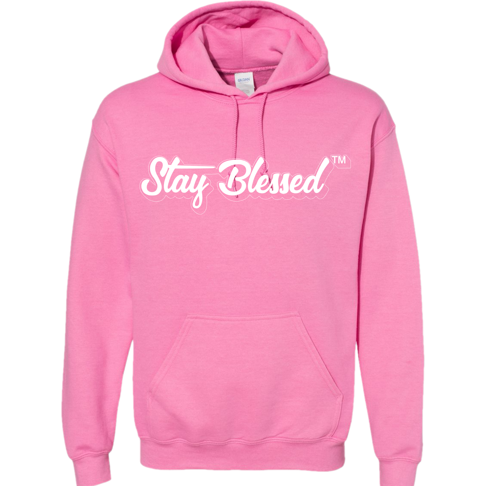 Stay Blessed - Pink Hoodie