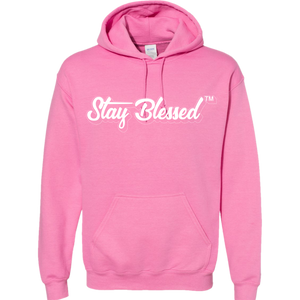 Stay Blessed - Pink Hoodie