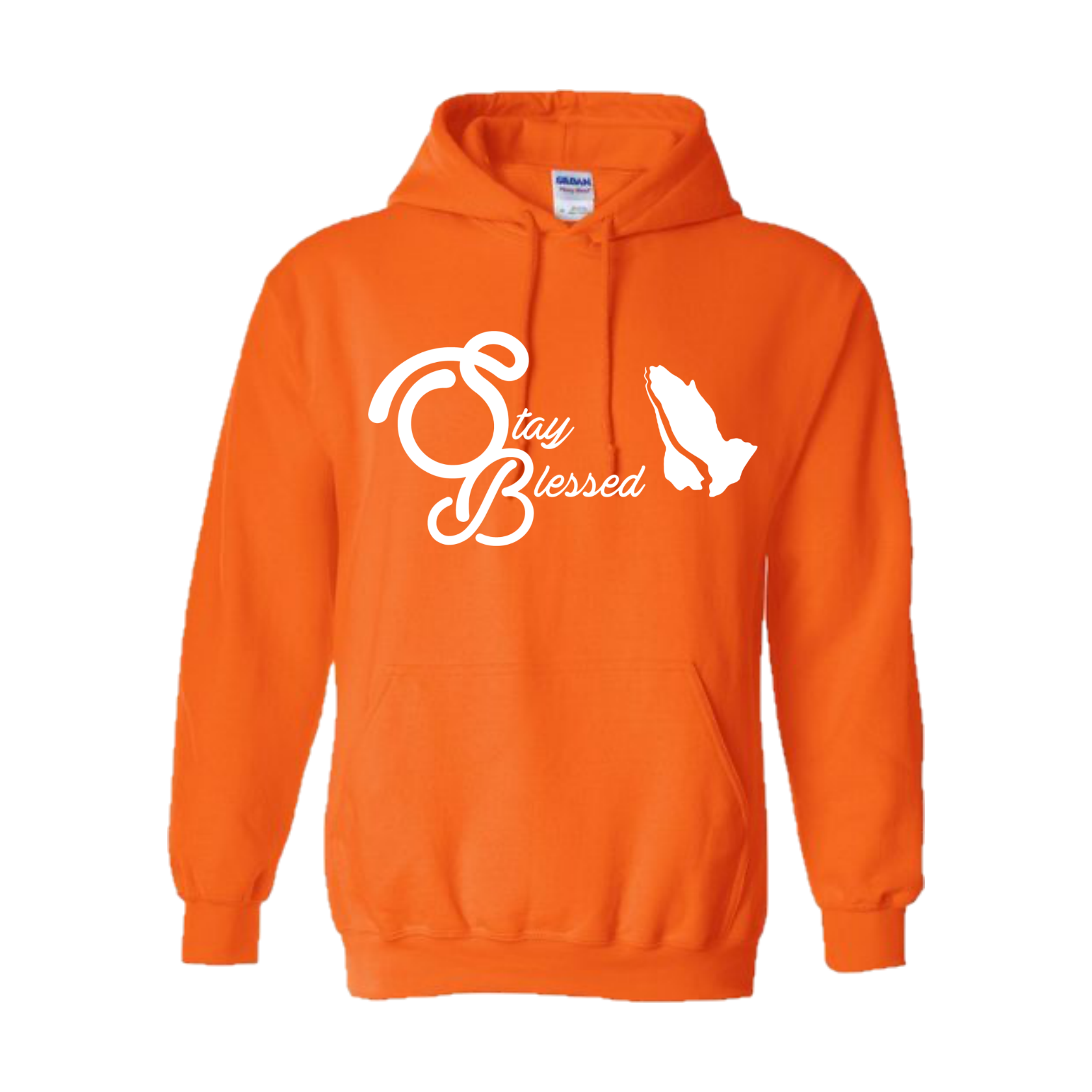 StayBlessed OG Logo Hoodie - Orange