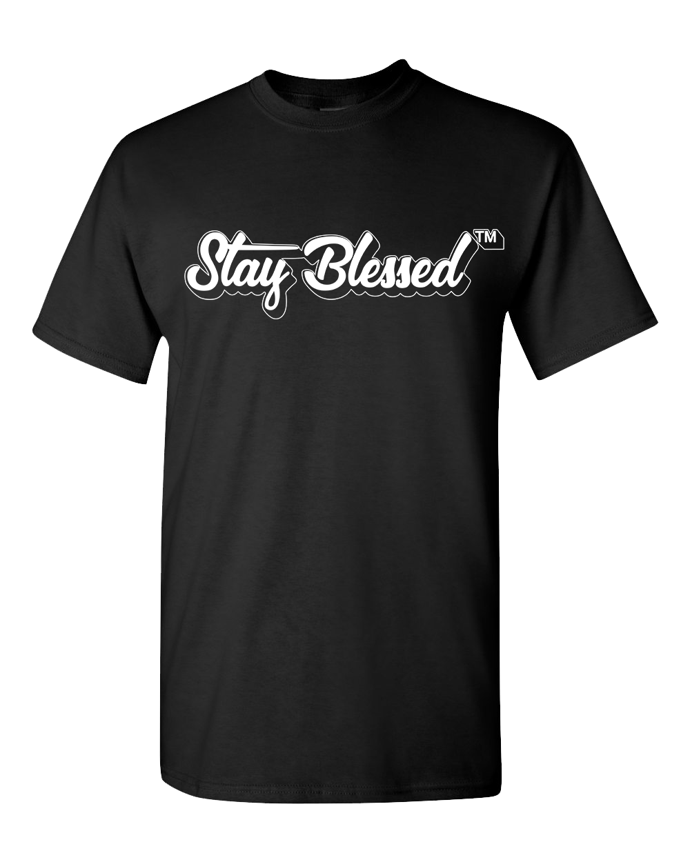 Stay Blessed - Black Short Sleeve