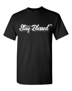 Stay Blessed - Black Short Sleeve