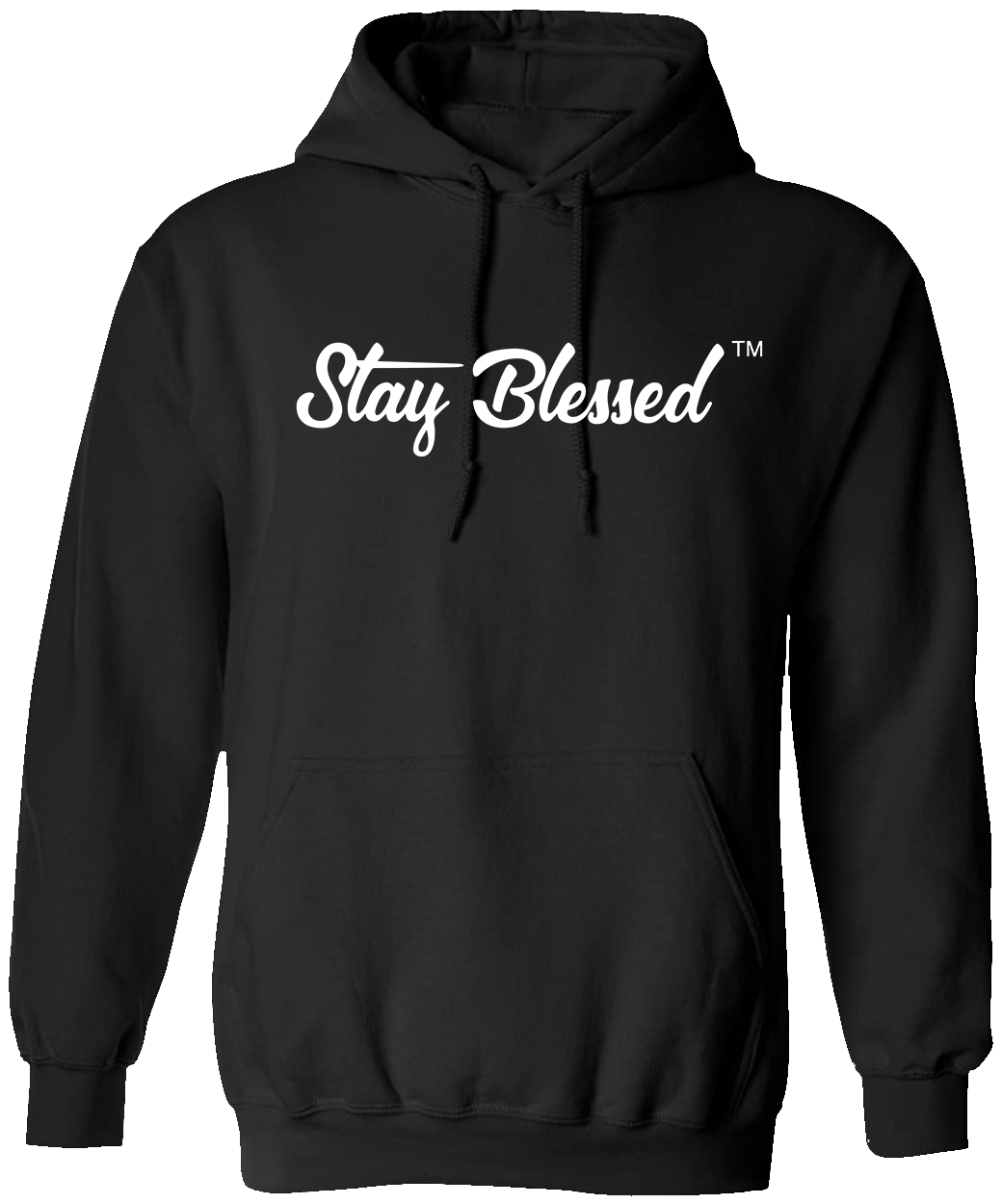 Stay Blessed- Black Hoodie