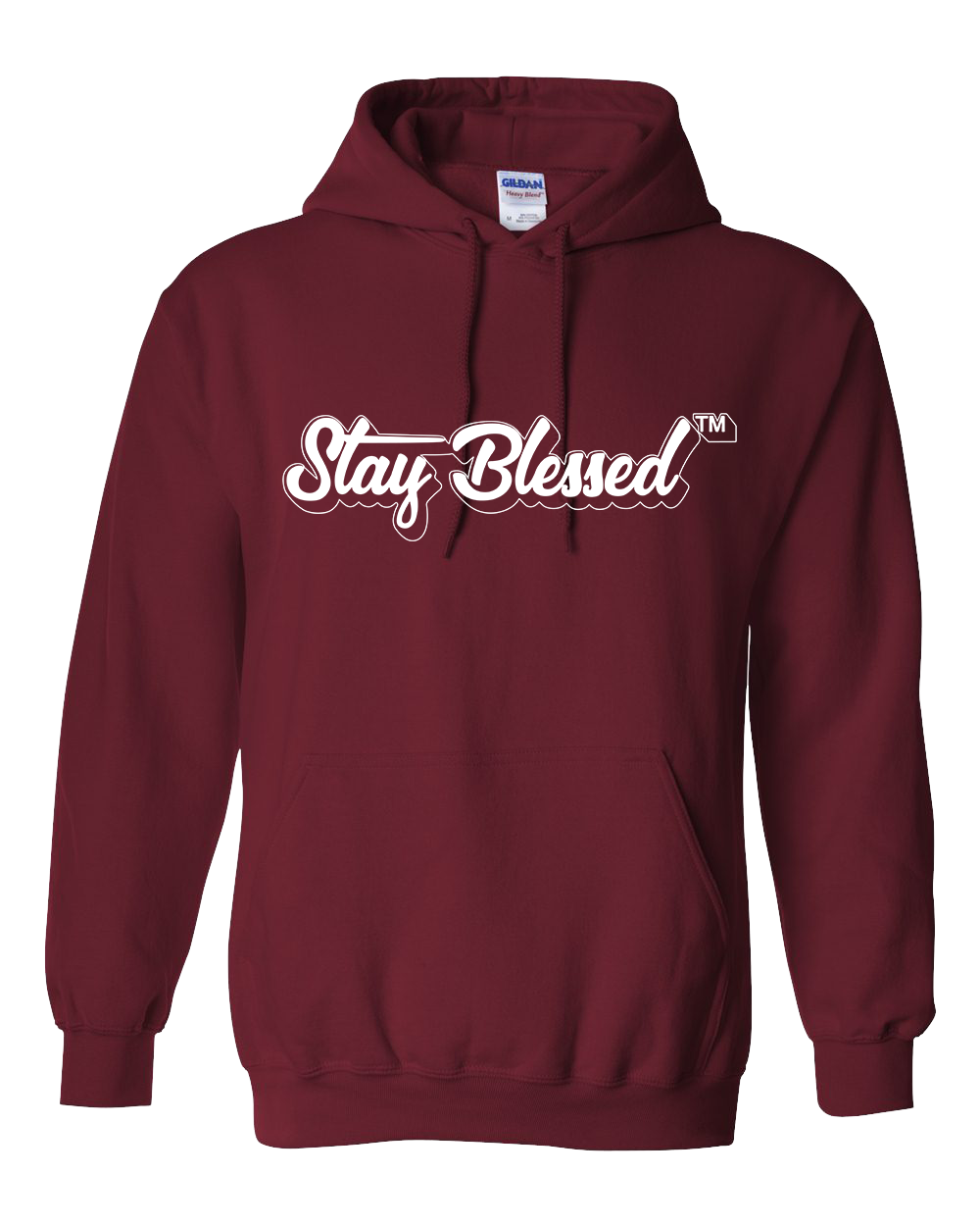 Stay Blessed - Maroon Hoodie